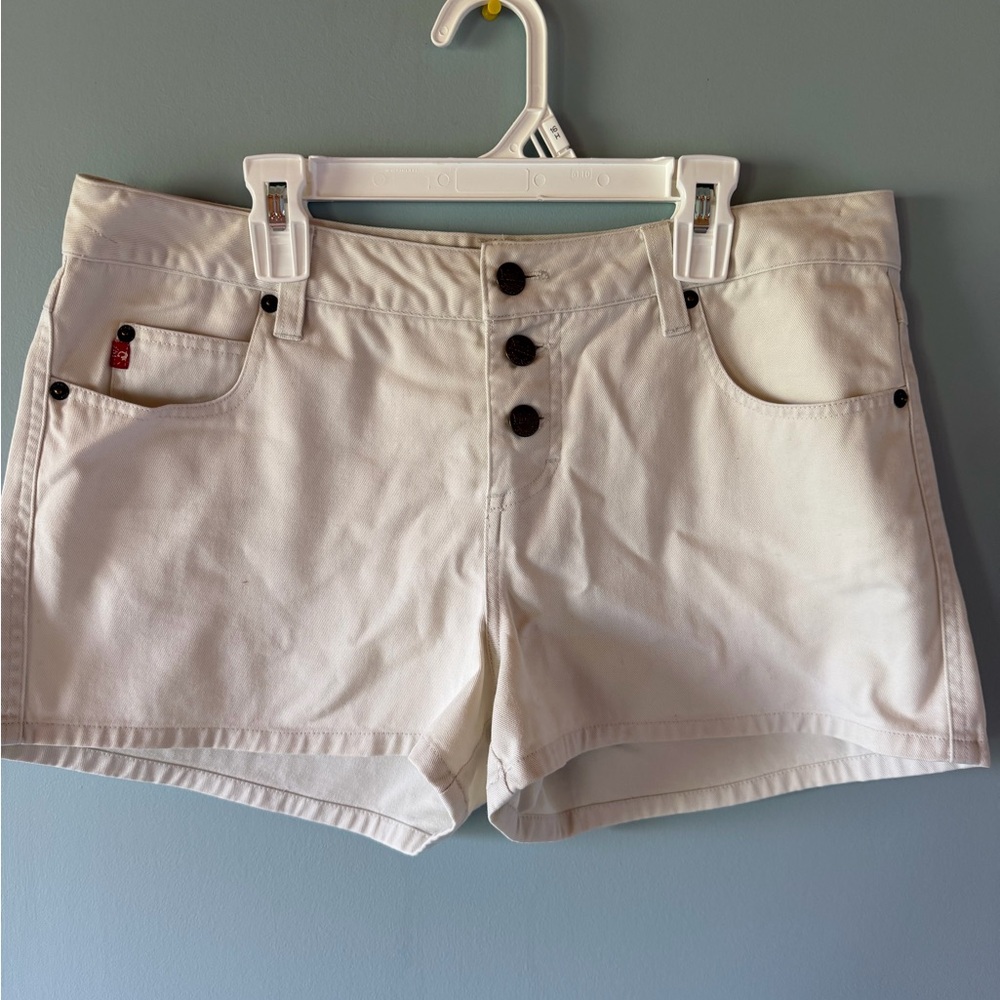 Mudd Junior cream Jean Shorts